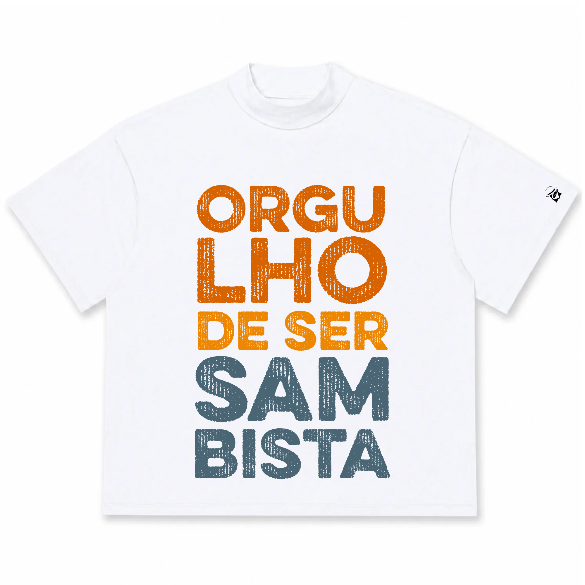 Camiseta Oversized Orgulho de Ser Sambista