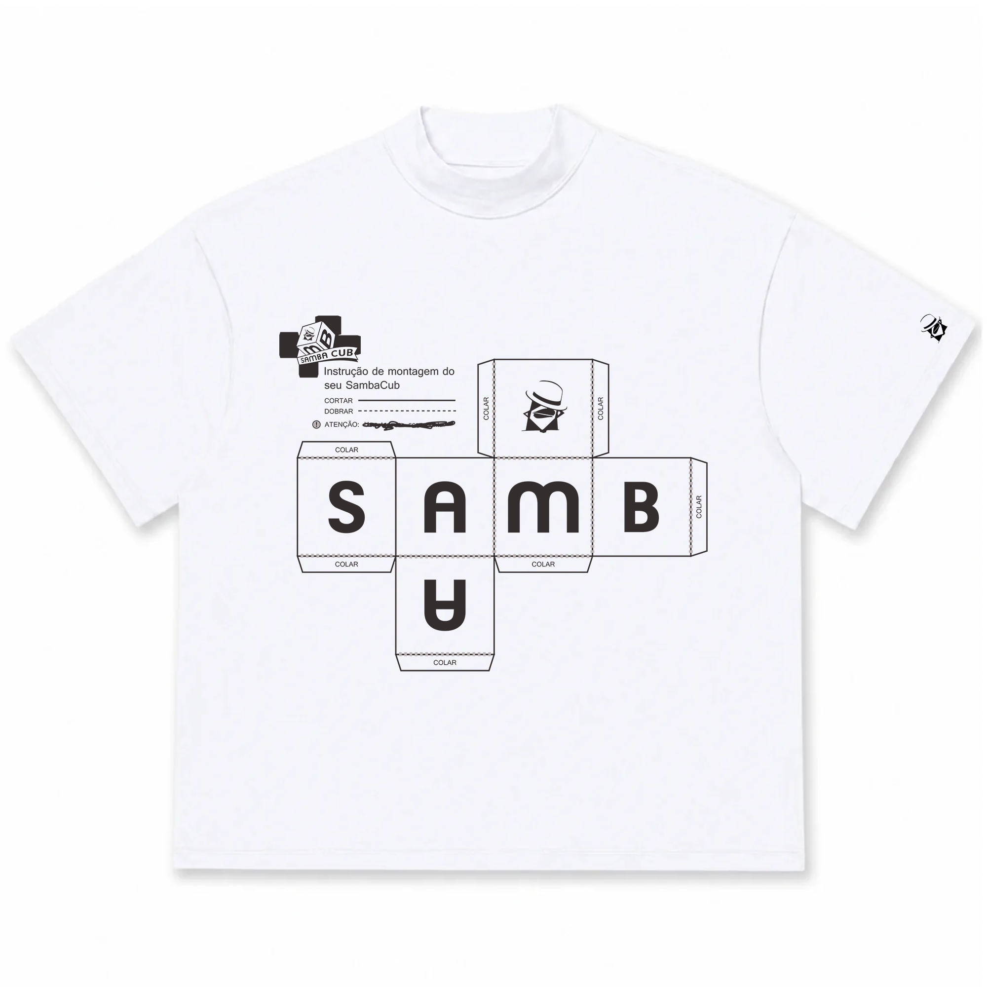 Camiseta Oversized SambaCub
