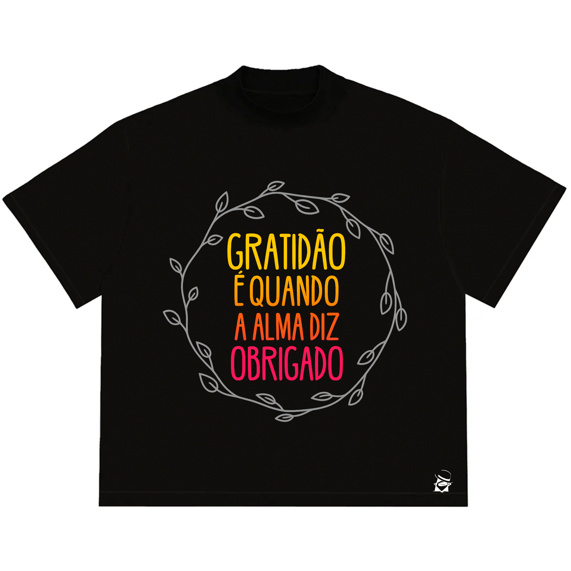 Camiseta Oversized Gratidão