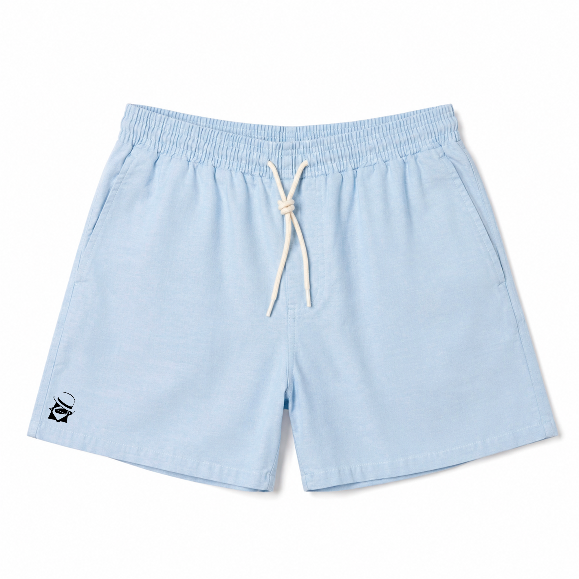 Shorts Linho Samba Chik Azul