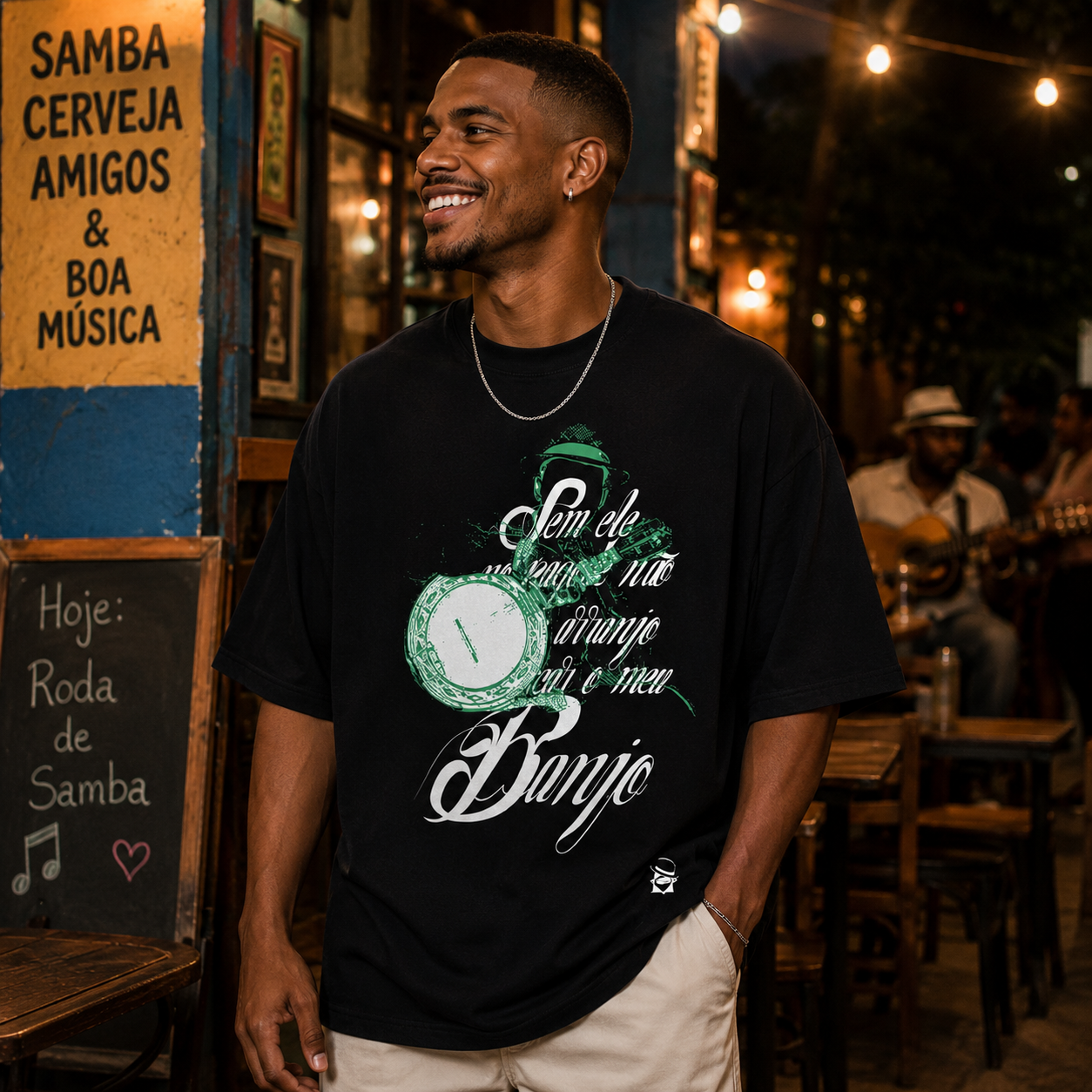 Camiseta Oversized O Banjo
