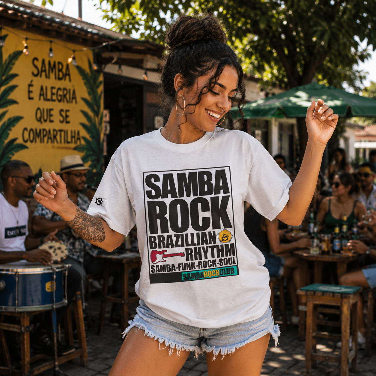 Camiseta Básica Samba Rock