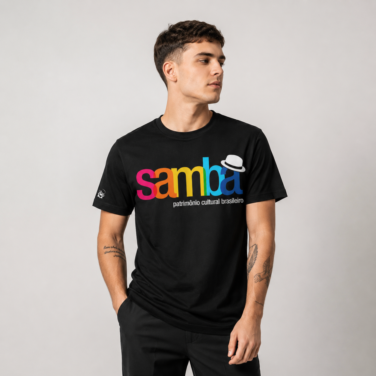 Camiseta Básica Samba Patrimônio Cultural