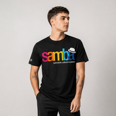 Camiseta Básica Samba Patrimônio Cultural