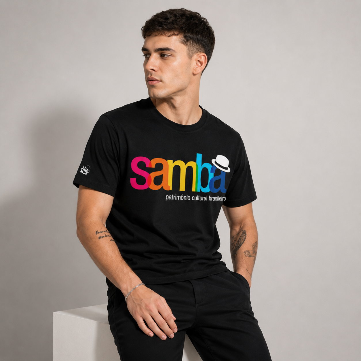 Camiseta Básica Samba Patrimônio Cultural