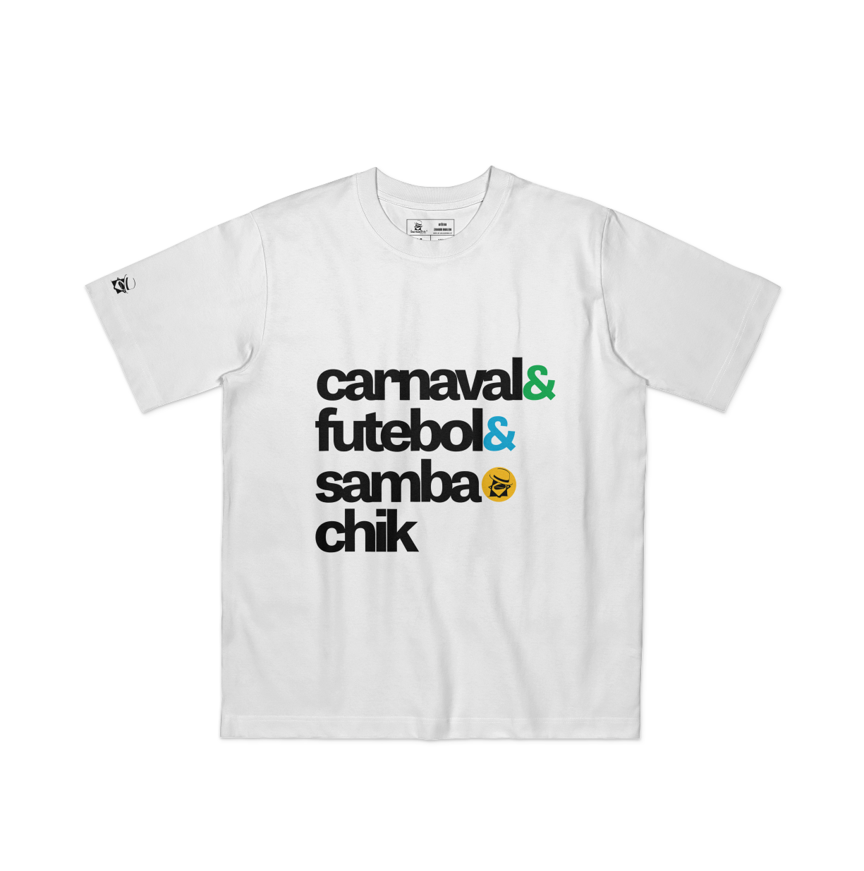 Camiseta Básica Carnaval Futebol Samba Chik