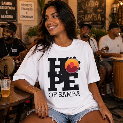 Camiseta Oversized Hope Of Samba