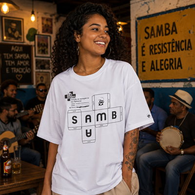 Camiseta Oversized SambaCub