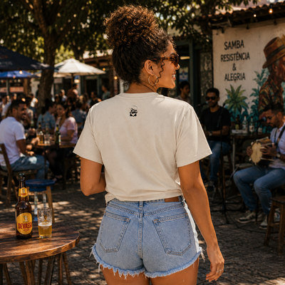 Camiseta Básica 99% Sambista 1% Eclético