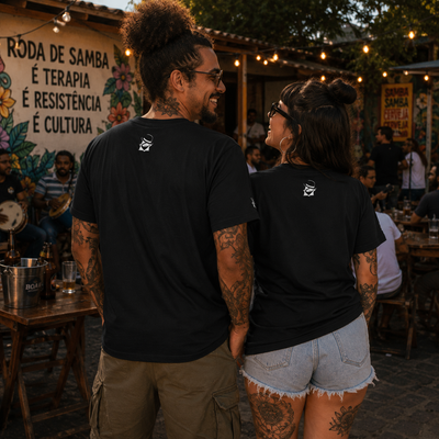 Camiseta Básica Samba Chik Preta